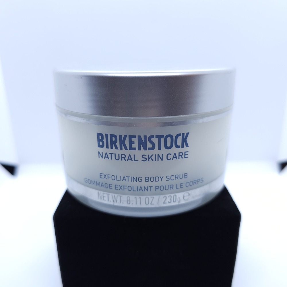 BIRKENSTOCK Natural‎ Exfoliating Body Scrub 8.11 Oz. DISCONTINUED- HTF BRAND NEW